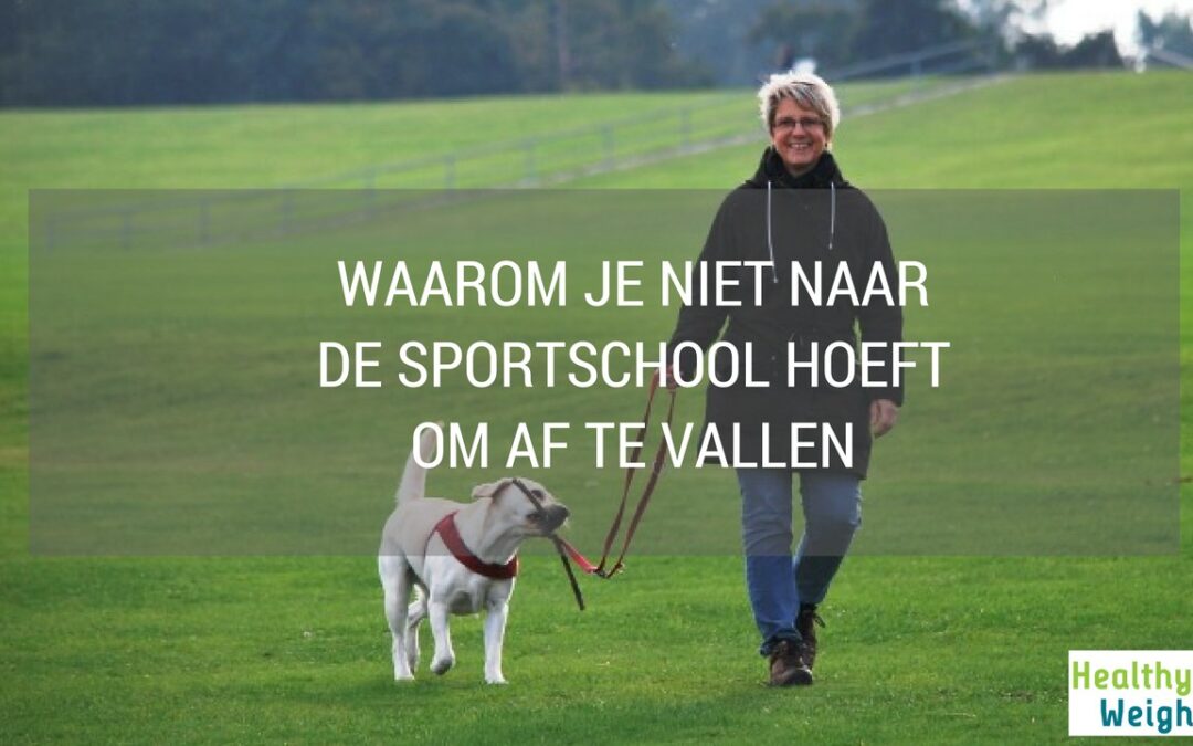 WAAROM JE NIET NAAR DE SPORTSCHOOL HOEFT OM AF TE VALLEN